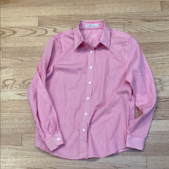 Preppy Classic Button Down - Hot Pink - Picture 1 of 2